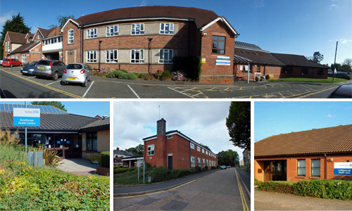 Compilation photo of several building improvement schemes Norfolk