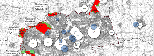 Health capacity mapping showing the impact of housing in Northampton